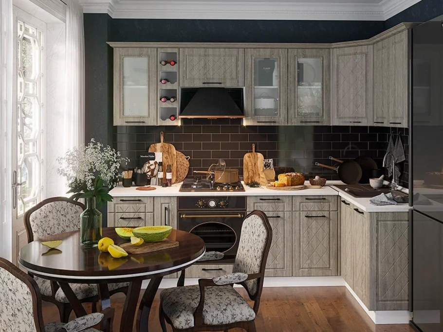 Кухня София Барселона Морское дерево