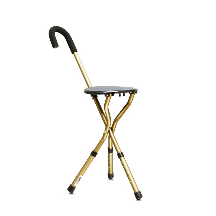 Трость Amrus amcs37 регулируемая по высоте (с сиденьем)