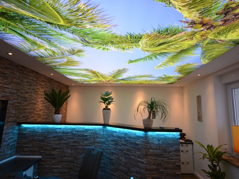 Натяжные потолки 3д