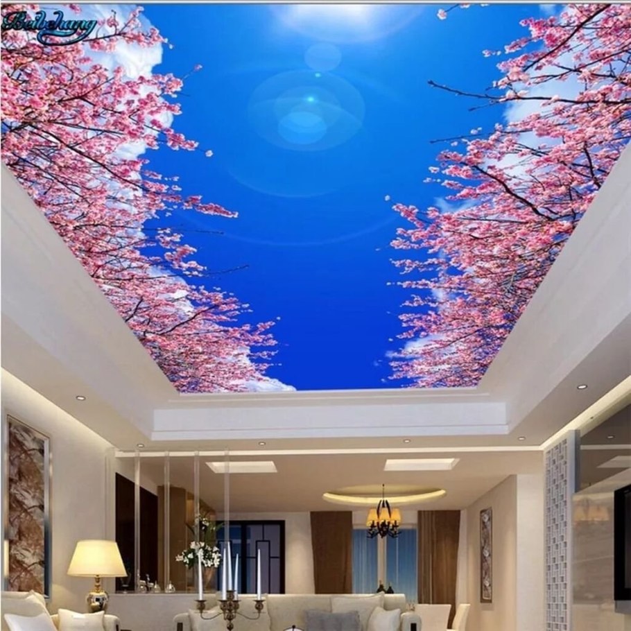 Натяжные потолки 3d