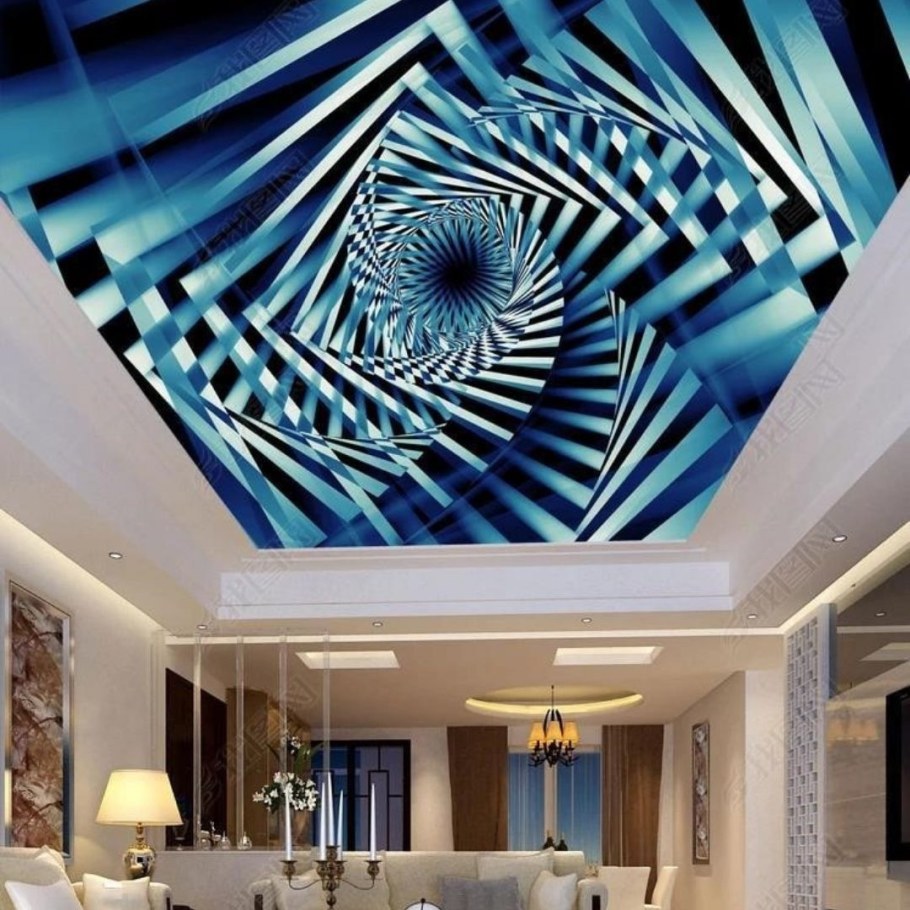 3d потолок