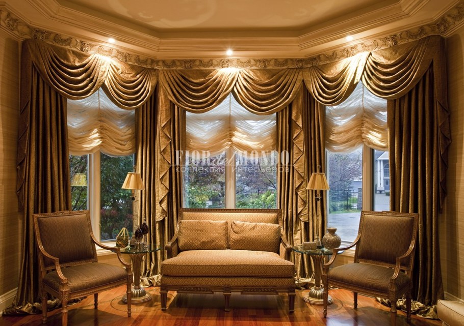 Французские шторы Версаль