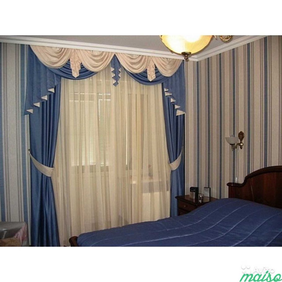 Фасоны штор для спальни