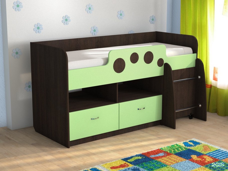 Кровать чердак Антошка 2
