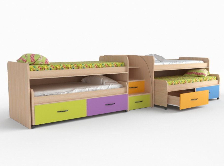 2х ярусная кровать Антошка 2