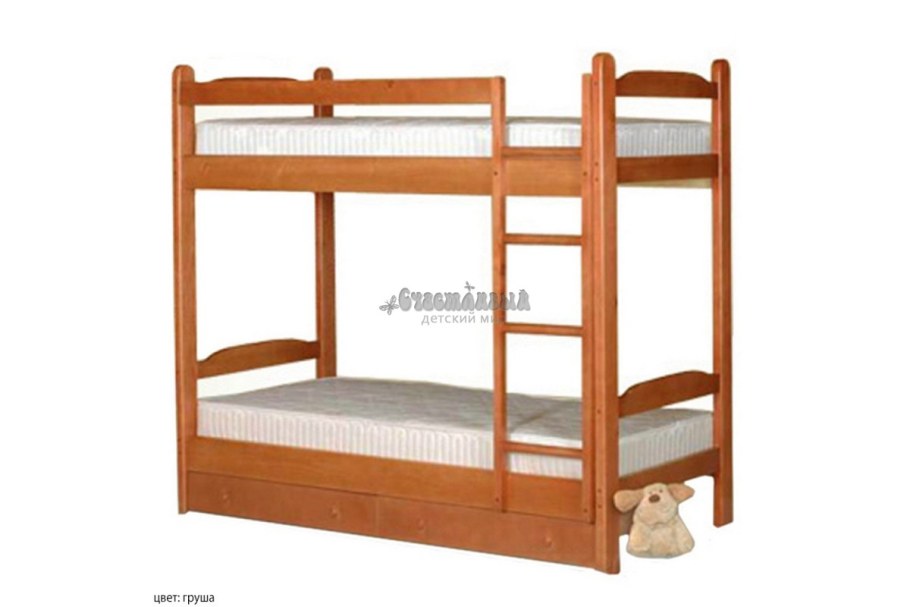 Кровать Антошка 2х ярусная