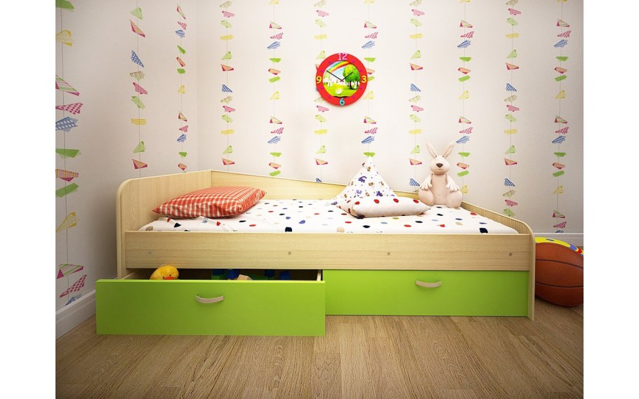 Кровать "Антошка" (Техномебель