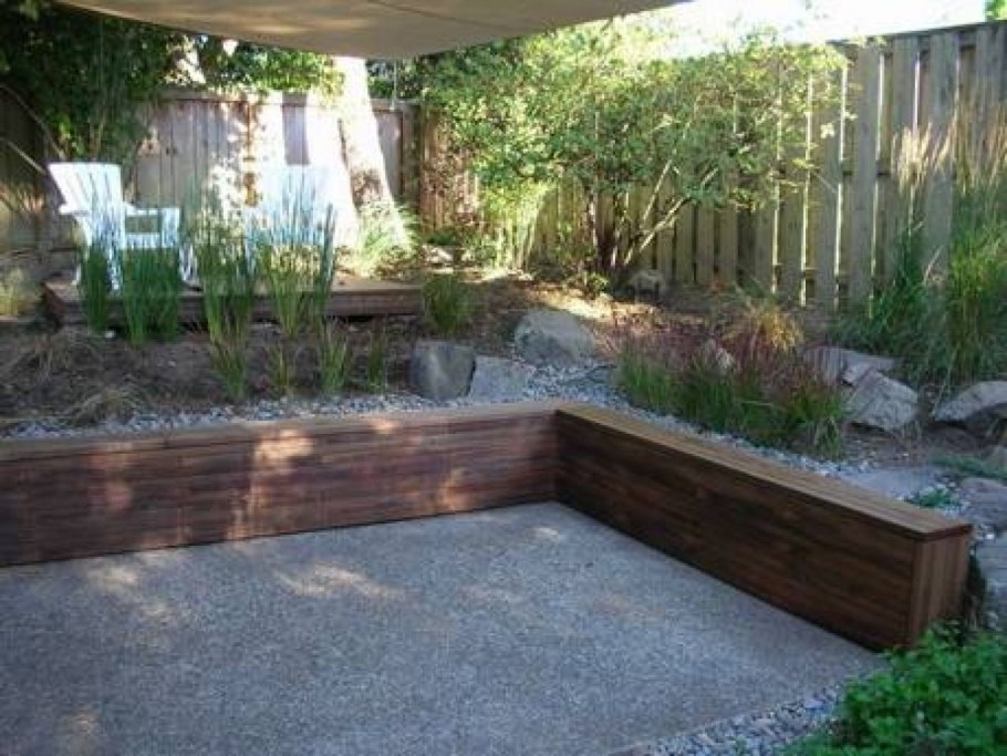 Подпорная стена декинг