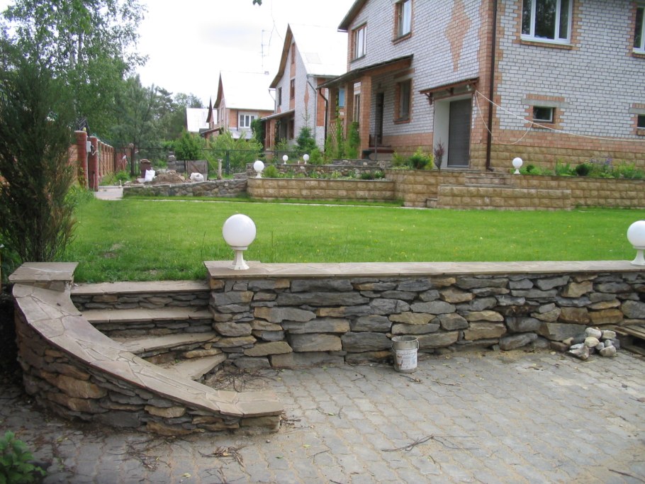 Эдельвейс Альпийский подпорная стенка