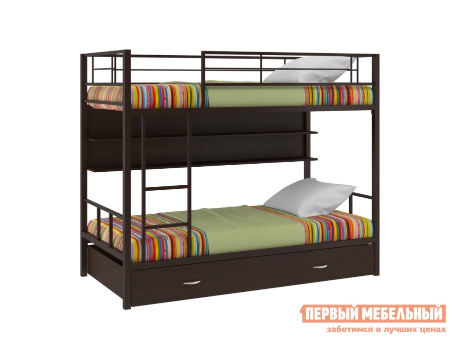 Металлическая двухъярусная кровать "севилья2"