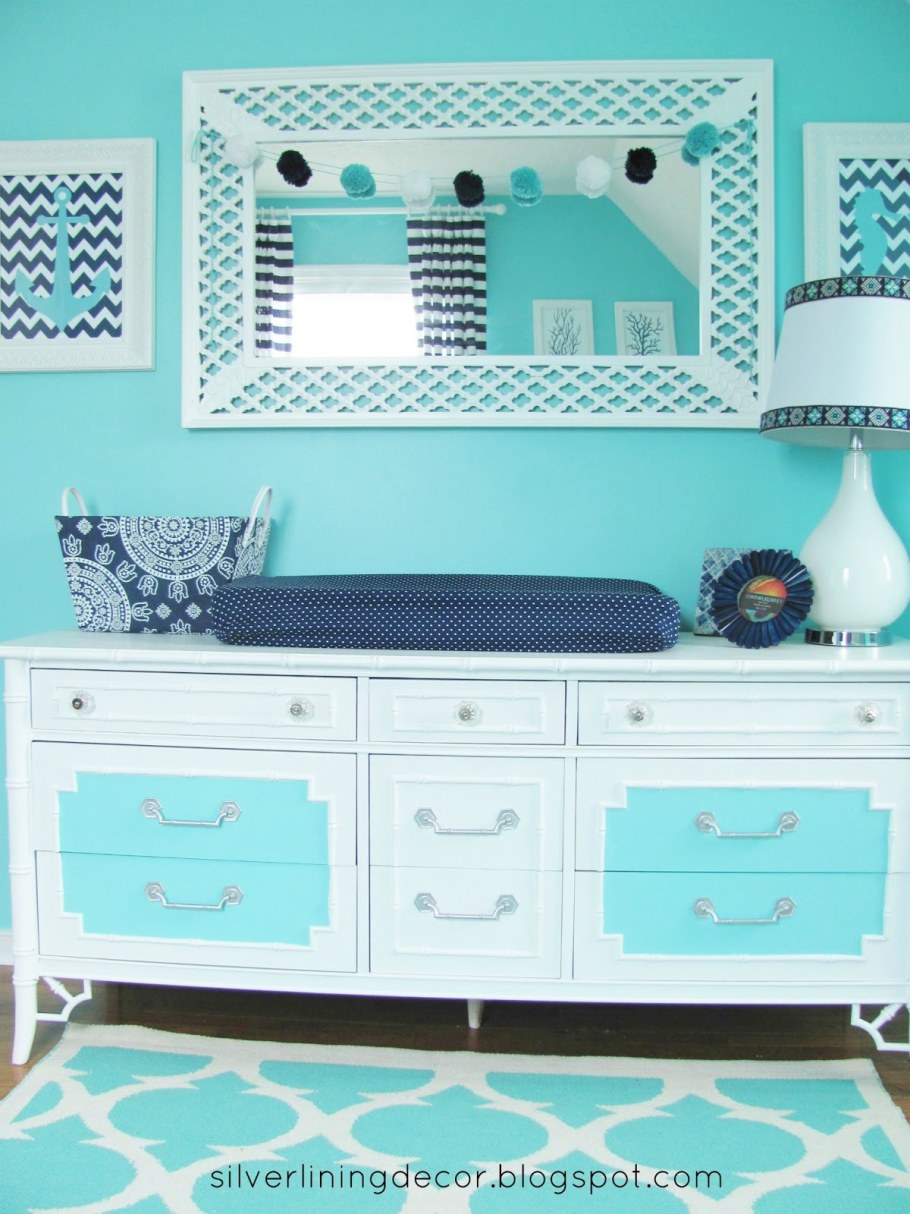 Бирюзовый интернет в морском стиле