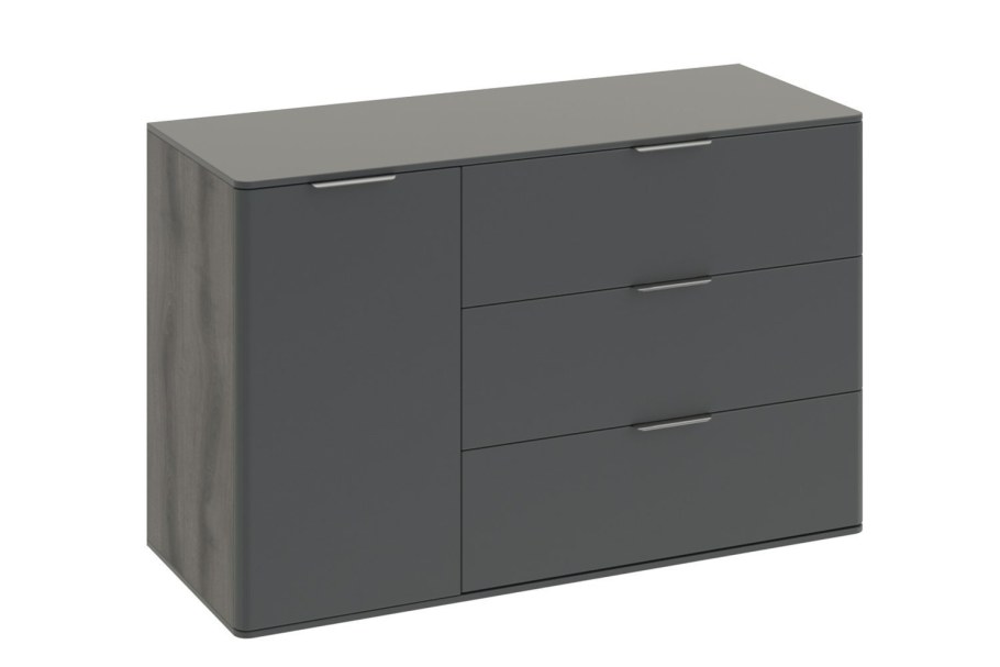 Хофф комод серый