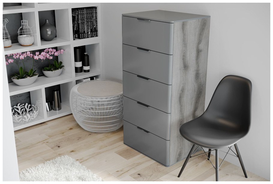 Хофф комод серый