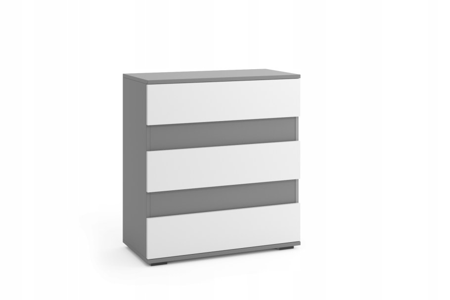 Комод 80 см серый