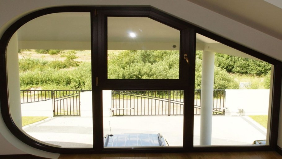 Нестандартные алюминиевые окна