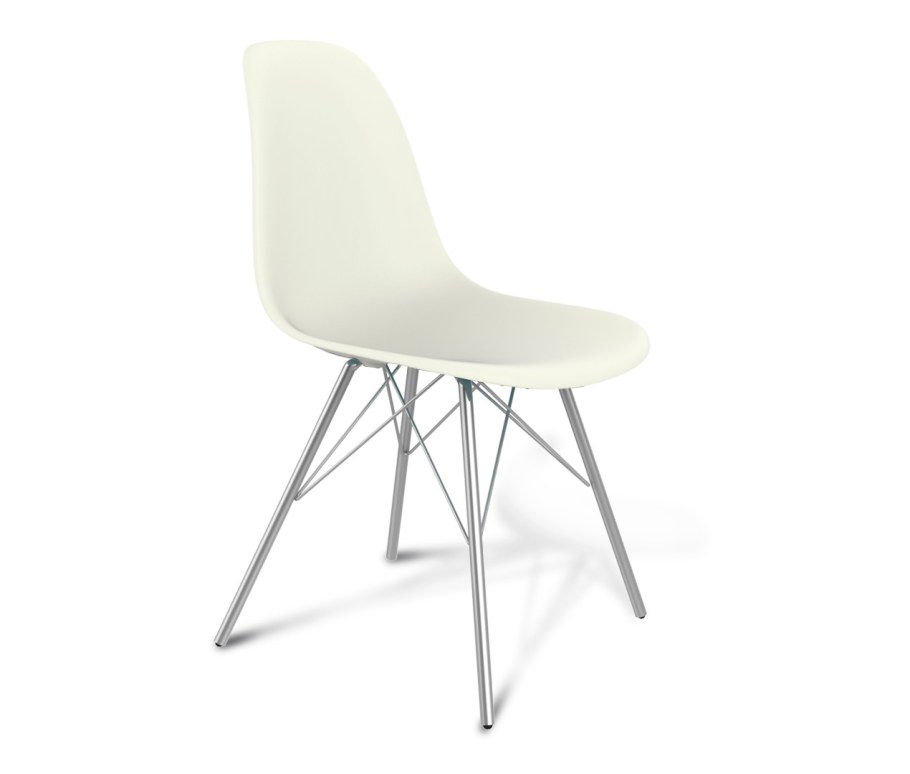 Стул SHT-s37 белый, металл