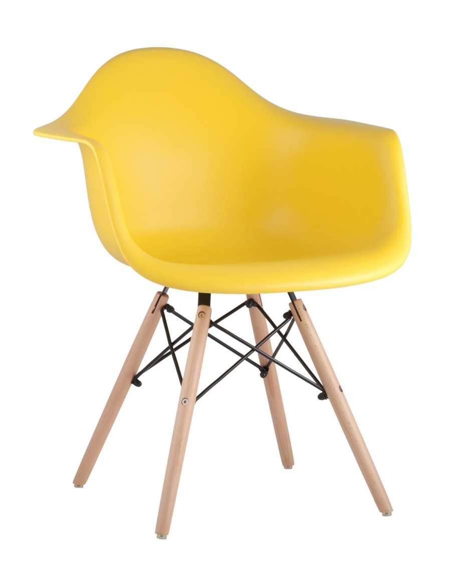 Стул Eames DAW желтый