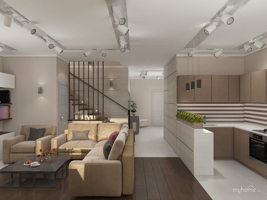 Дизайнерские проекты таунхаусов