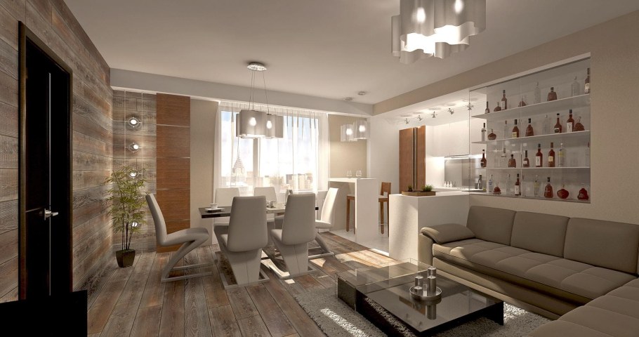 Проект 3 комнатной квартиры 100 кв.м