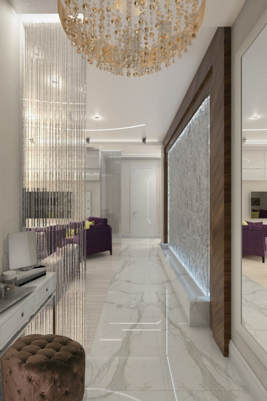 Интерьер современной квартиры 100 метров