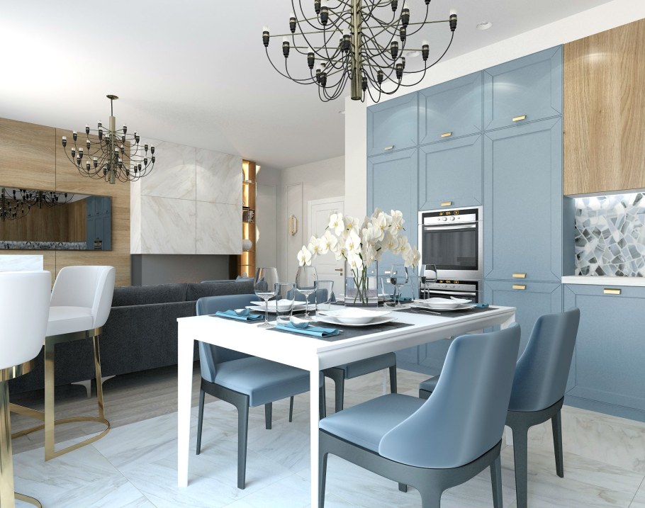 Интерьер квартиры 100 кв.м