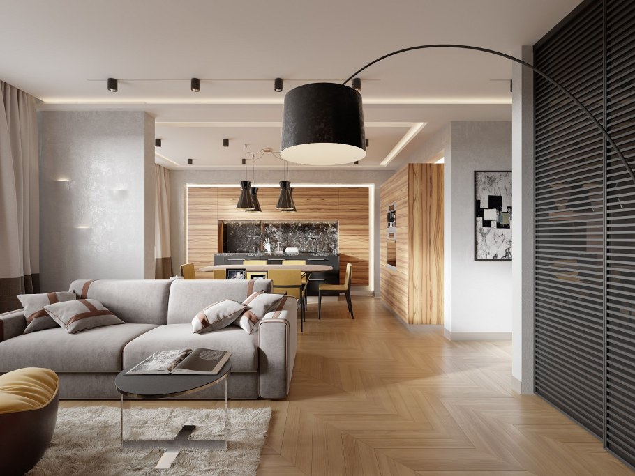 Интерьер гостиной Павел Полынов