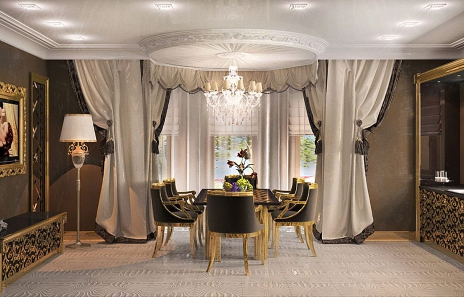 Шторы ар деко