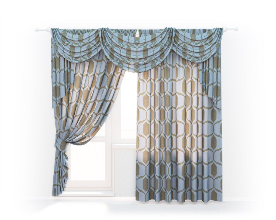 Espocada шторы ар деко