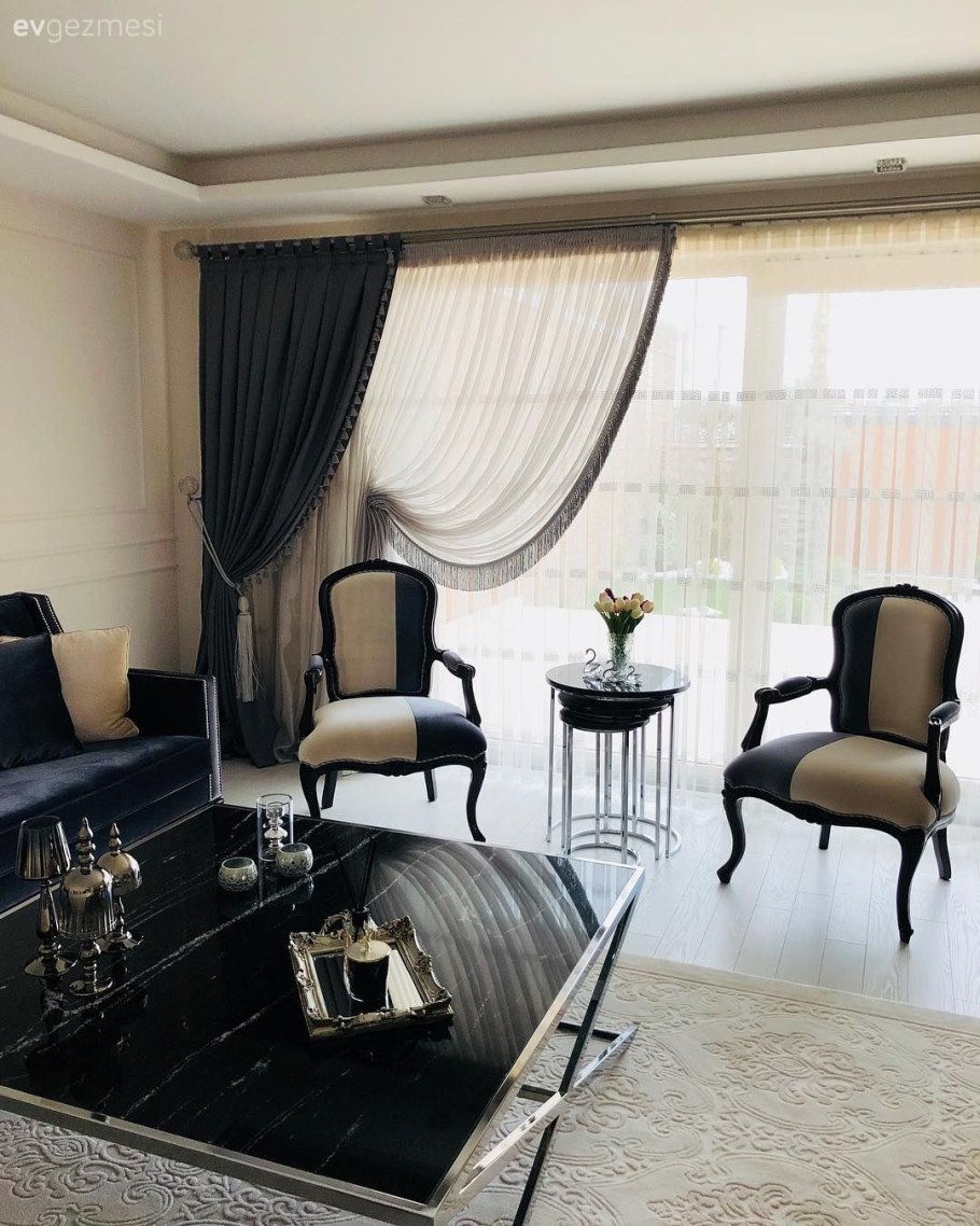 Занавески в стиле арт деко