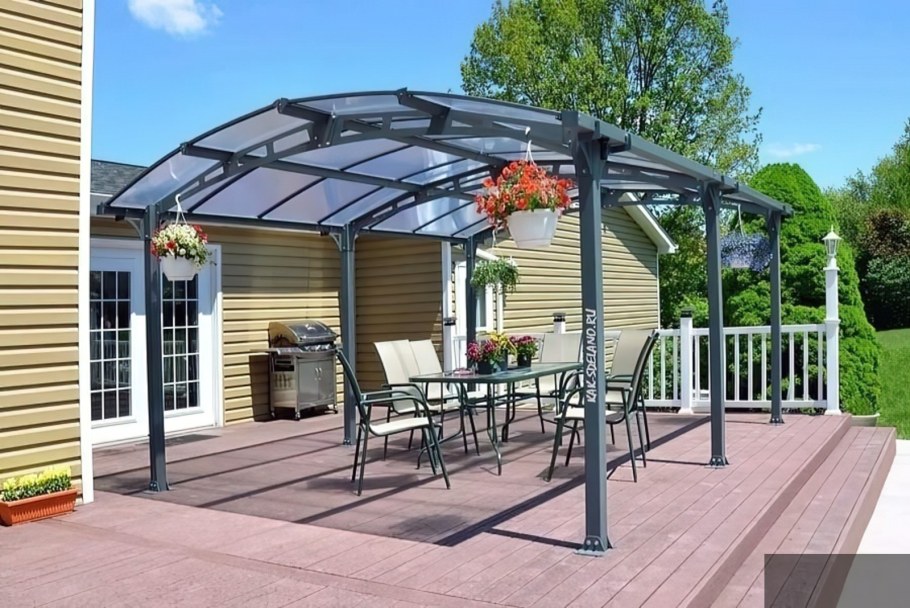 Металлоконструкции беседки навесы