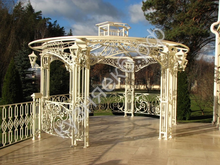 Беседка Ротонда кованная