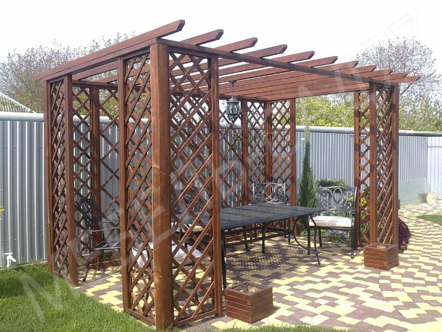 Шпалера для беседки