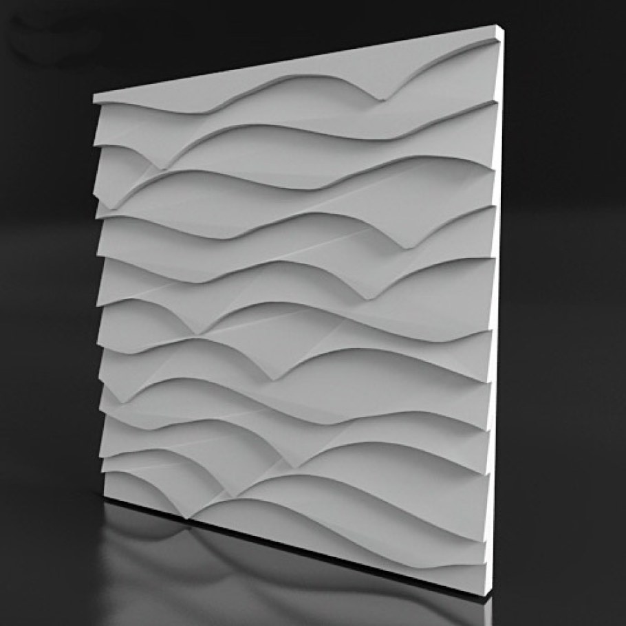 Гипсовая 3d-панель, «дикарт»