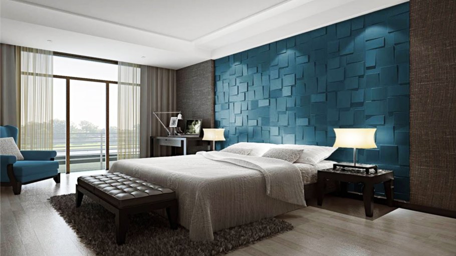 3d панели в интерьере