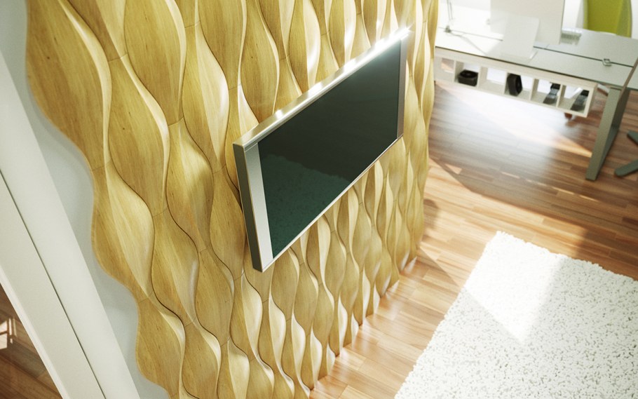 Деревянные 3д панели АРТПОЛЕ