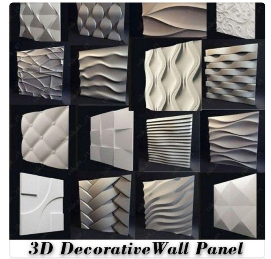 Гипсовая 3 д панель для стен Аратта