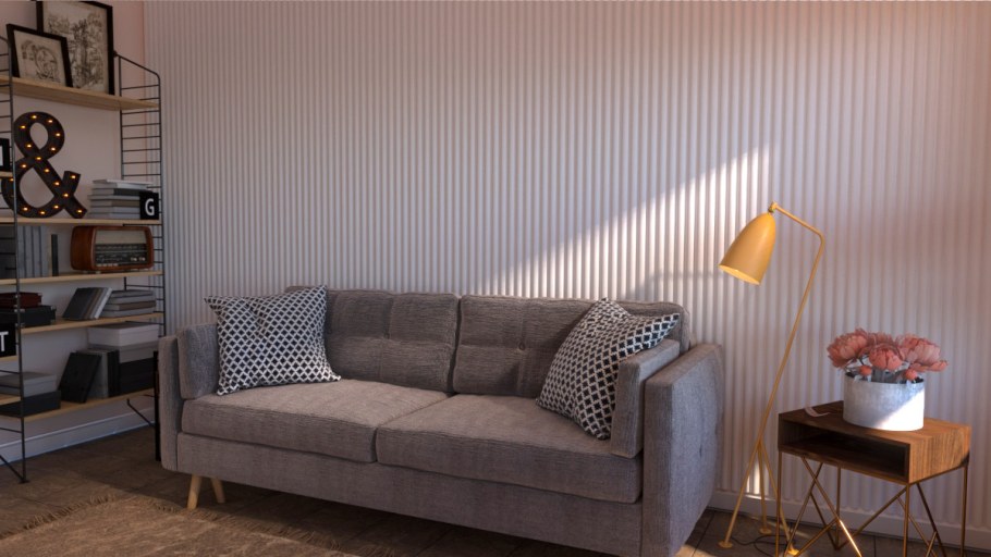 Гипсовая 3d панель "Консул 3 прямой"