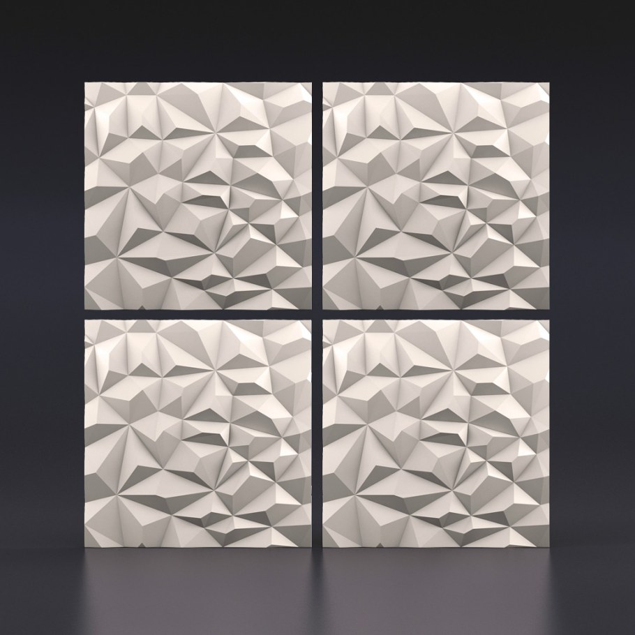 Гипсовые 3d панели скала