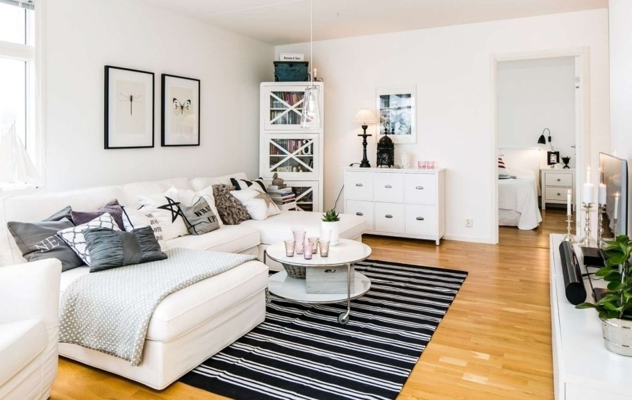 Белый интерьер