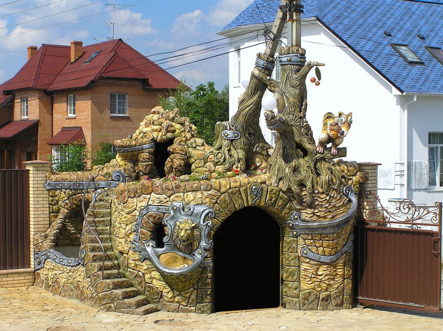 Владимир Колесников скульптуры из бетона