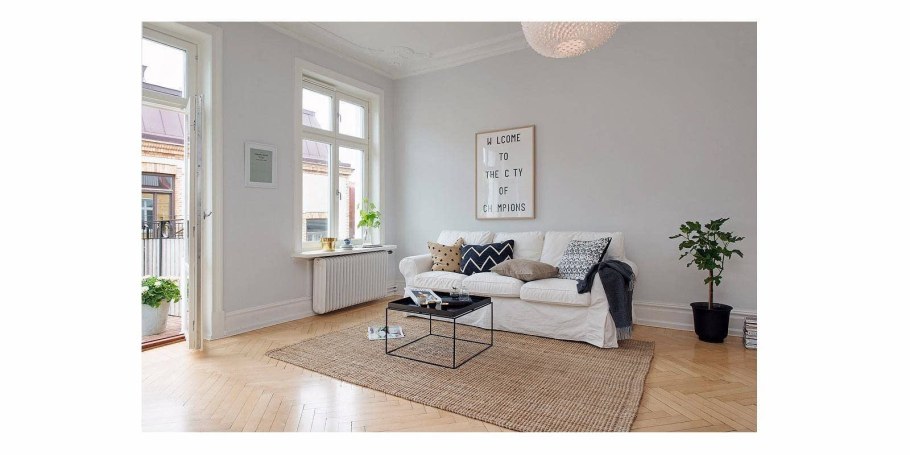 Светлые стены в интерьере