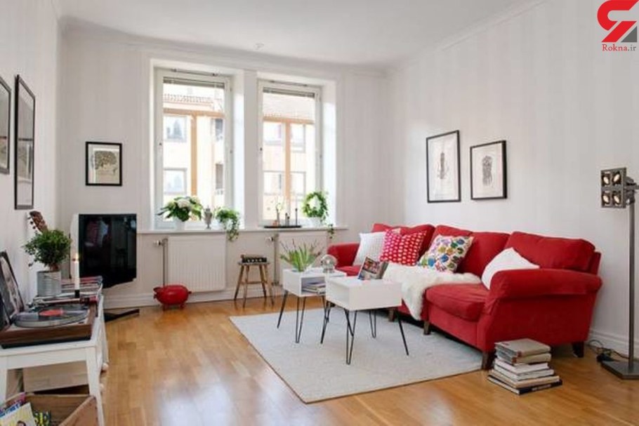 Гостиная в шведском стиле