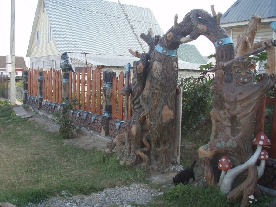 Бетонный забор артбетон