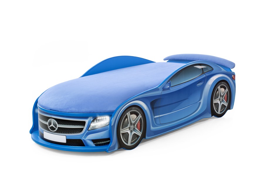 Кровать-машина "Ауди-а6" синяя