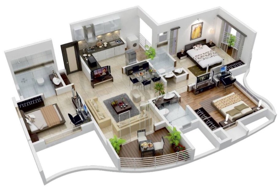 Красивые планировки квартир