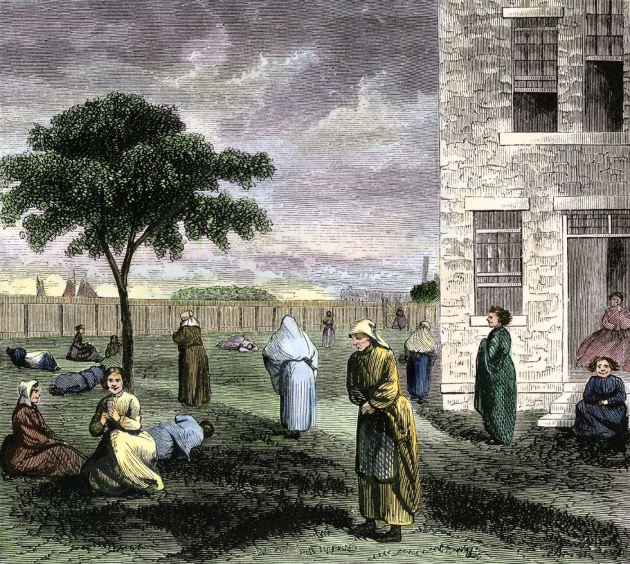 Остров Блэквелл психбольница