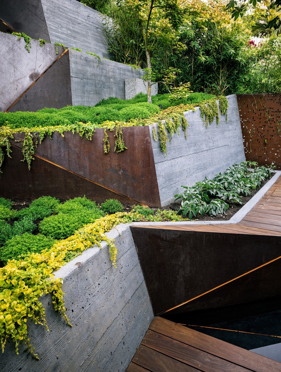 Террасирование склонов холмов