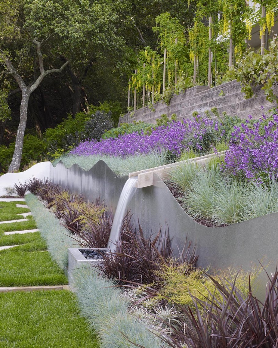 Террасирование склонов холмов