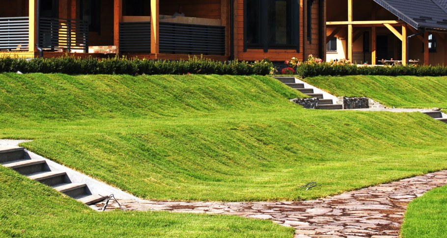 Геопластика террасирование