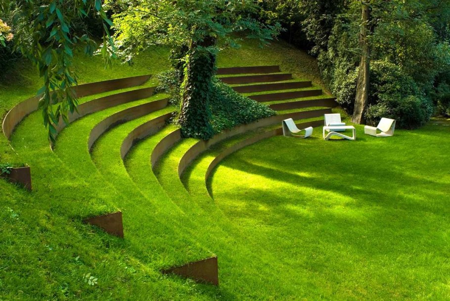 Геопластика амфитеатр